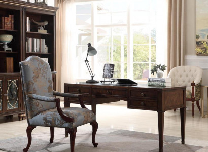 Schreibtisch braun Computer Bürotisch PC Schreibtisch Arbeitszimmer neu